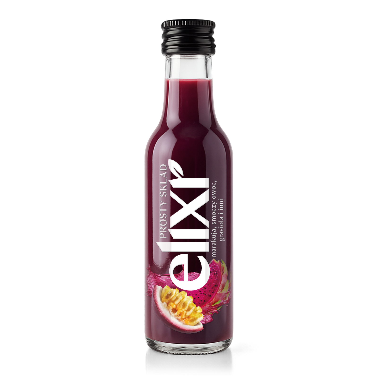 Shot Elixr 50ml - marakuja smoczy owoc graviola i inni